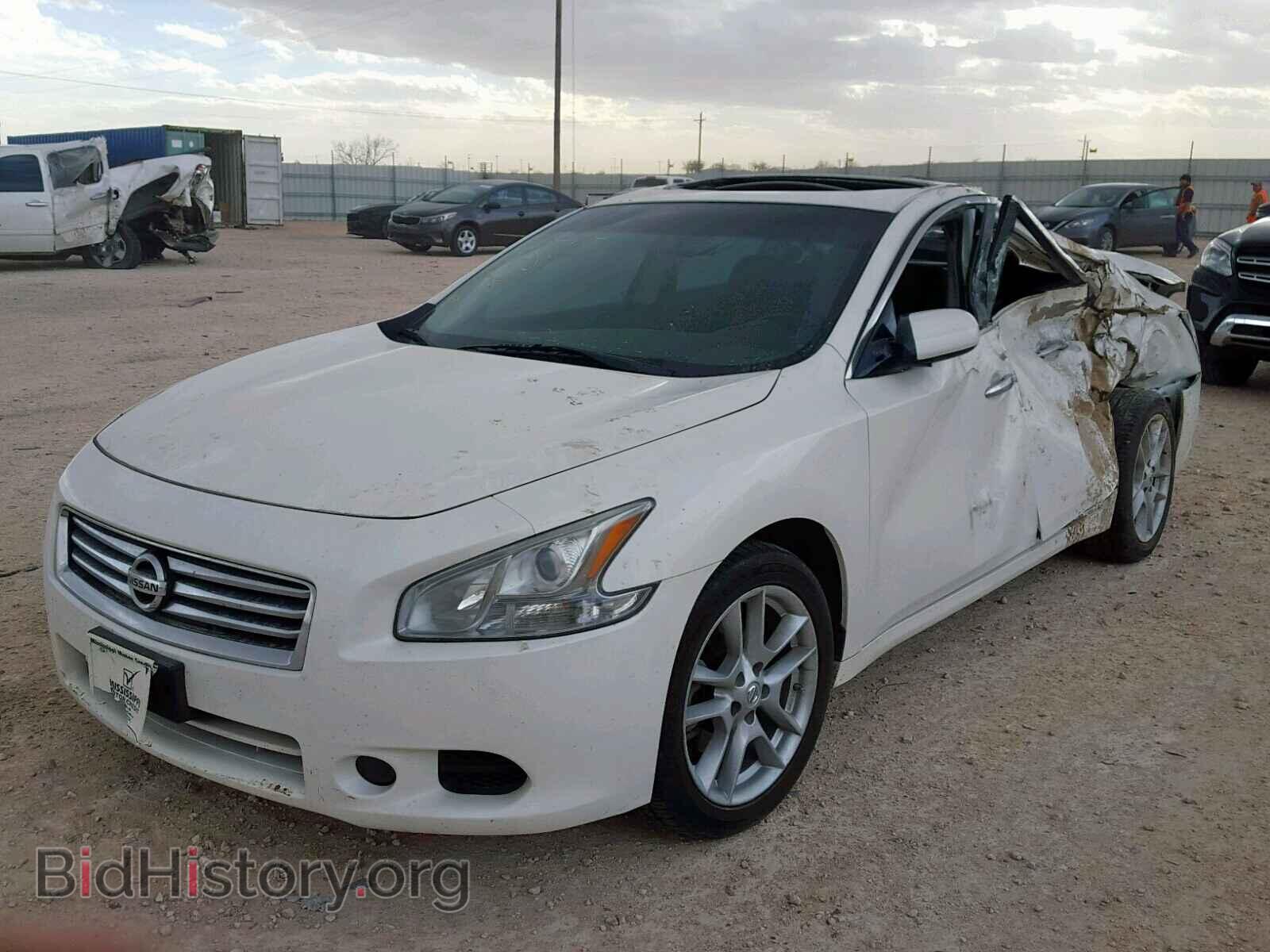 2012 NISSAN MAXIMA S - VIN: 1N4AA5APXCC836451 - Фото 2