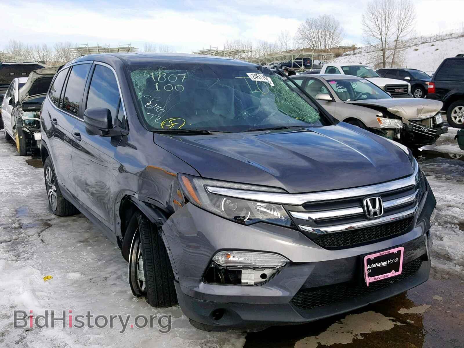 Photo 5FNYF6H58HB083324 - HONDA PILOT EXL 2017