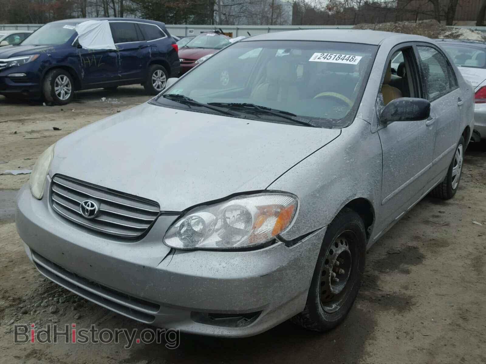 2003 TOYOTA COROLLA - VIN: 2T1BR32E03C094495 - Фото 2