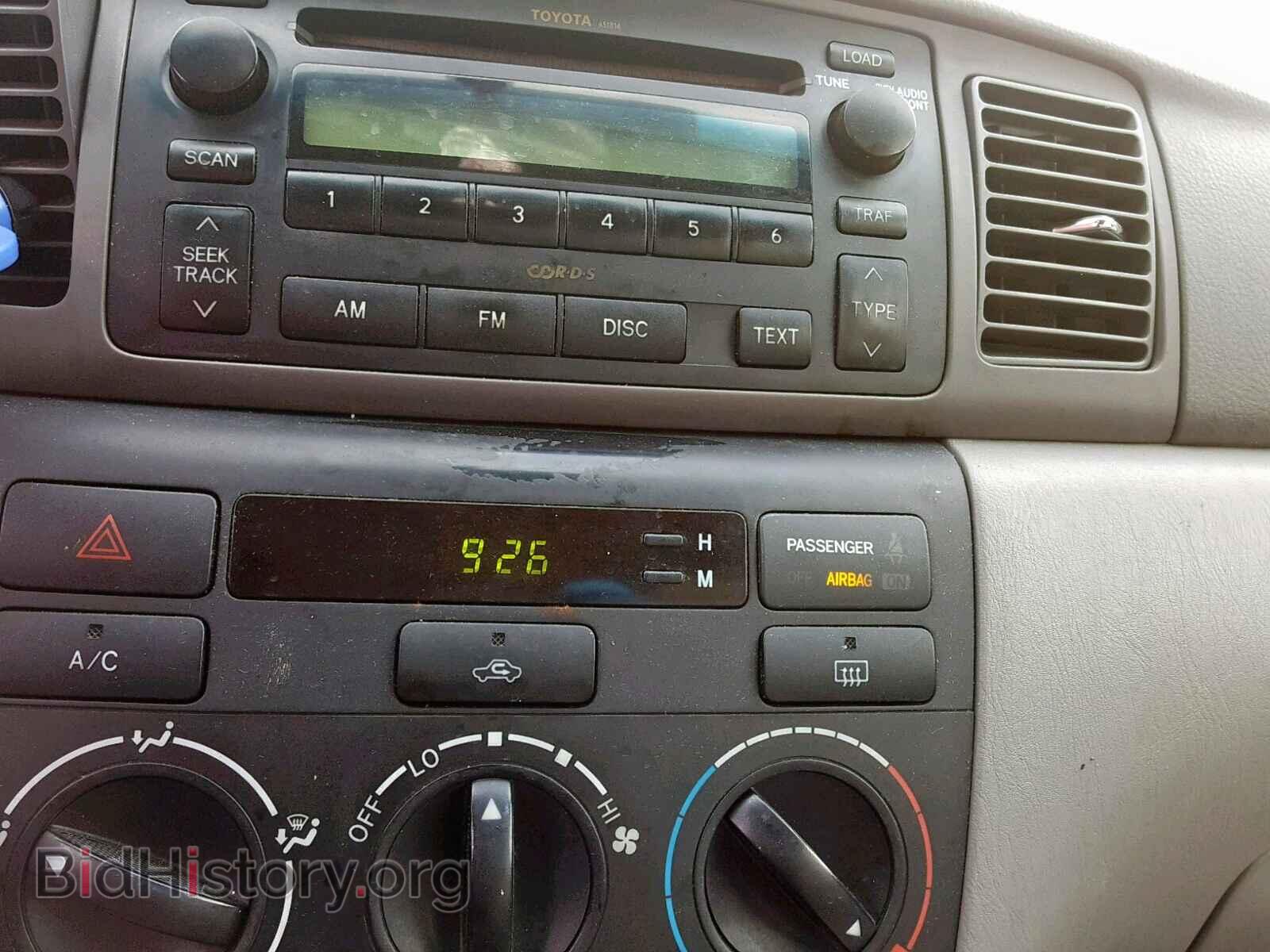 2007 TOYOTA COROLLA - VIN: 2T1BR30E57C749162 - Фото 9