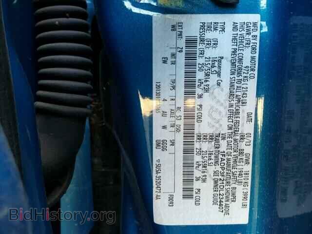 2013 FORD FOCUS - VIN: 1FADP3F21DL234407 - Photo 10