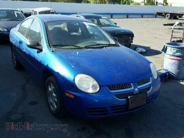 Фотография 1B3ES56C05D229763 - DODGE NEON 2005