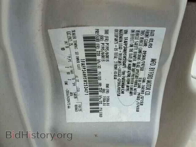 2005 FORD FOCUS - VIN: 1FAFP34N95W253471 - Фото 10