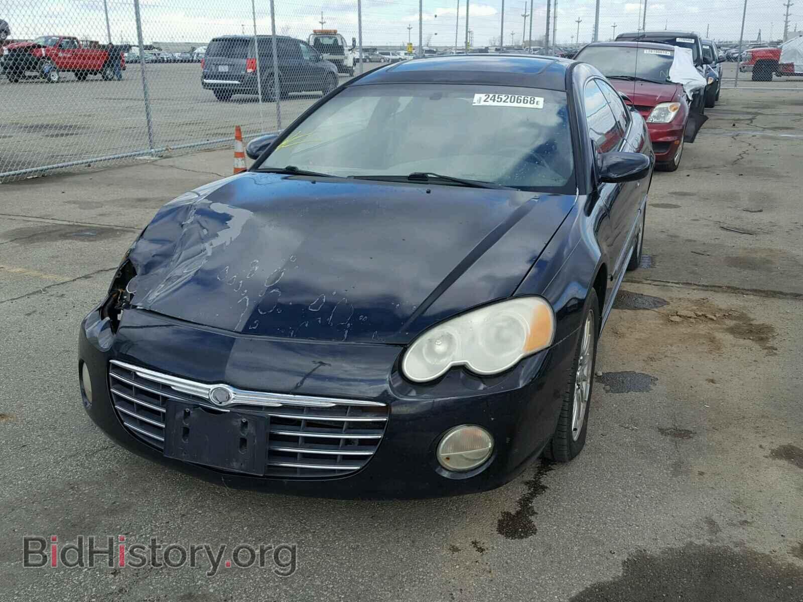 2003 CHRYSLER SEBRING - VIN: 4C3AG52H83E097555 - Photo 2