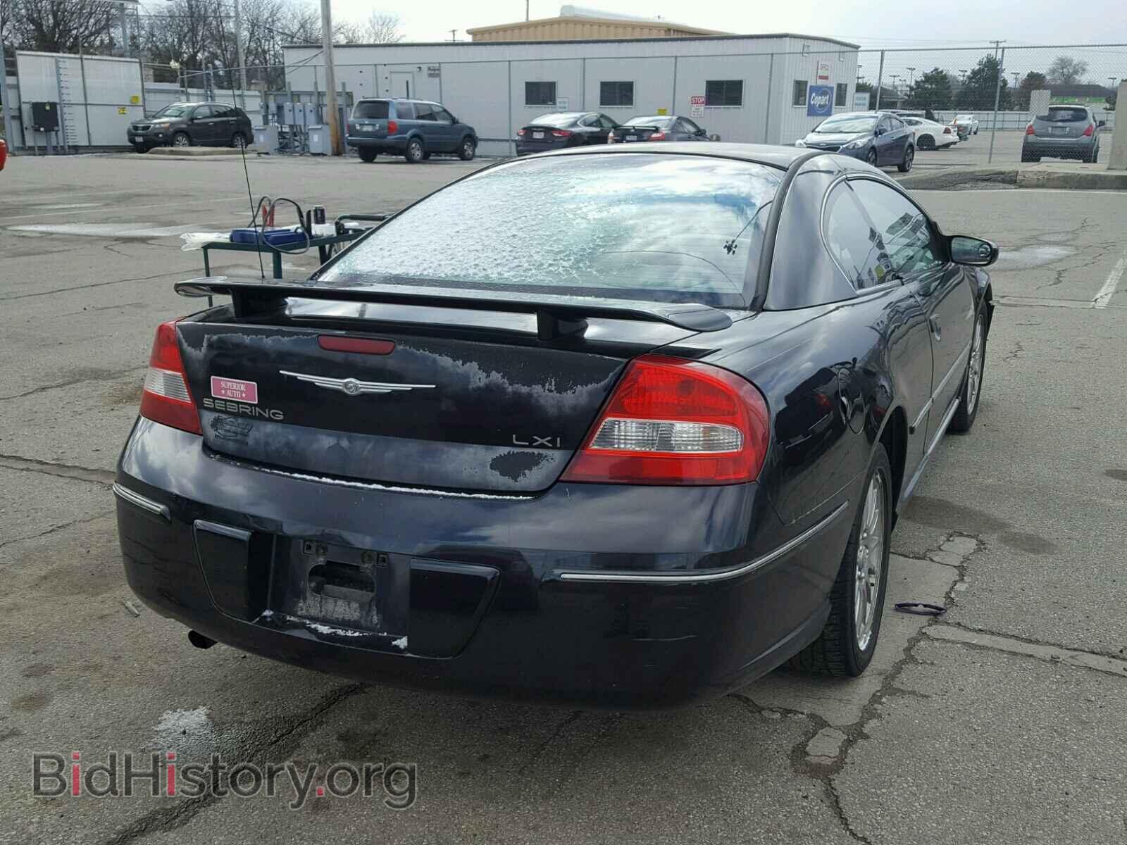 2003 CHRYSLER SEBRING - VIN: 4C3AG52H83E097555 - Photo 4