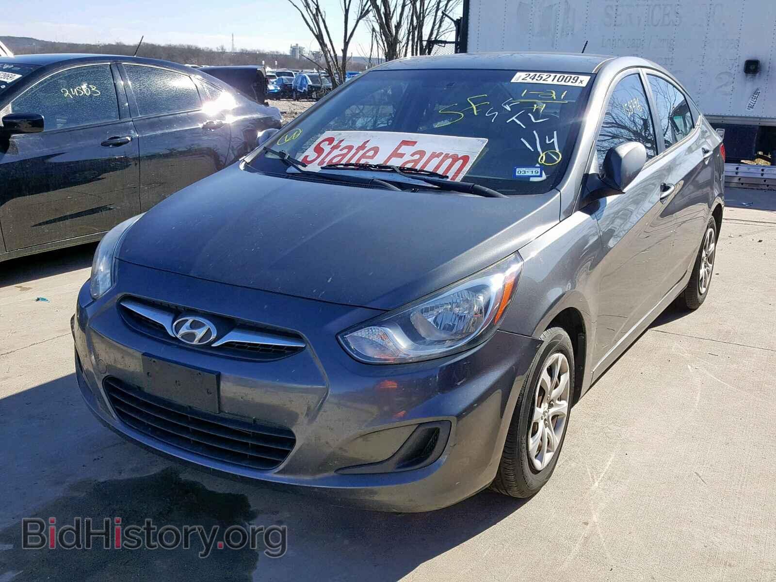 2012 HYUNDAI ACCENT - VIN: KMHCT4AE0CU095576 - Фото 2