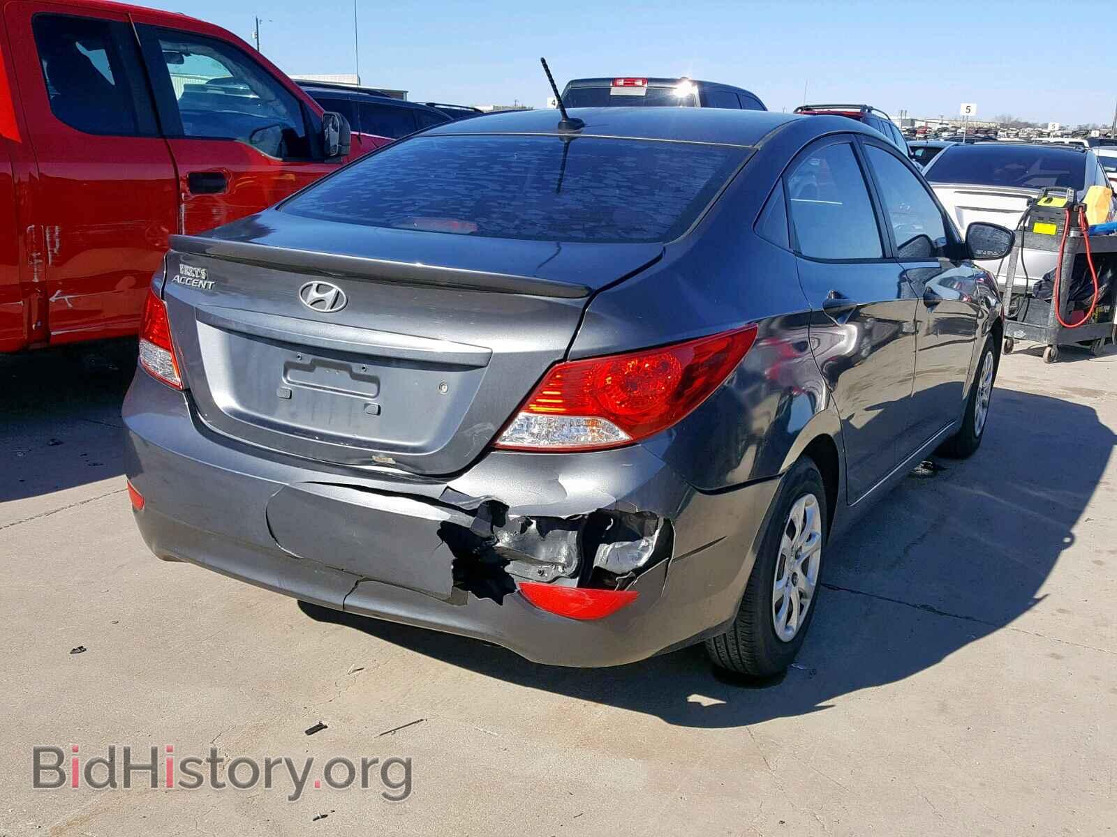 2012 HYUNDAI ACCENT - VIN: KMHCT4AE0CU095576 - Фото 4
