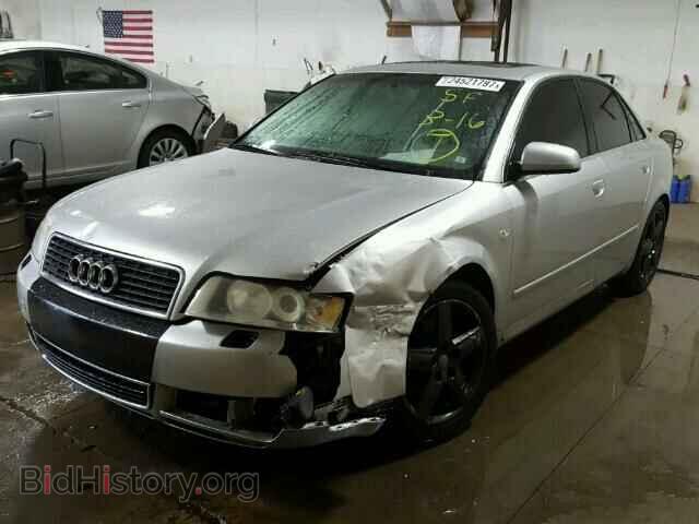 2002 AUDI A4 - VIN: WAULT68E02A253014 - Фото 2
