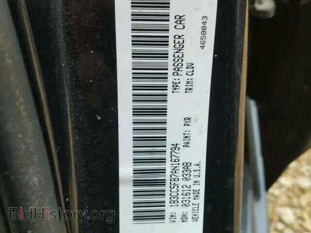 2010 DODGE AVENGER - VIN: 1B3CC5FB7AN167794 - Фото 10
