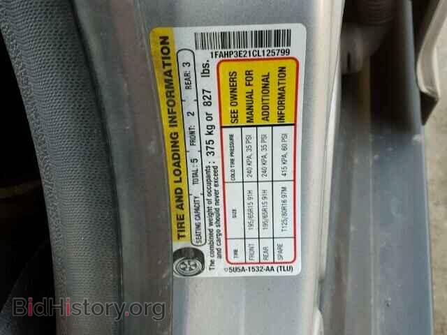 2012 FORD FOCUS - VIN: 1FAHP3E21CL125799 - Photo 10