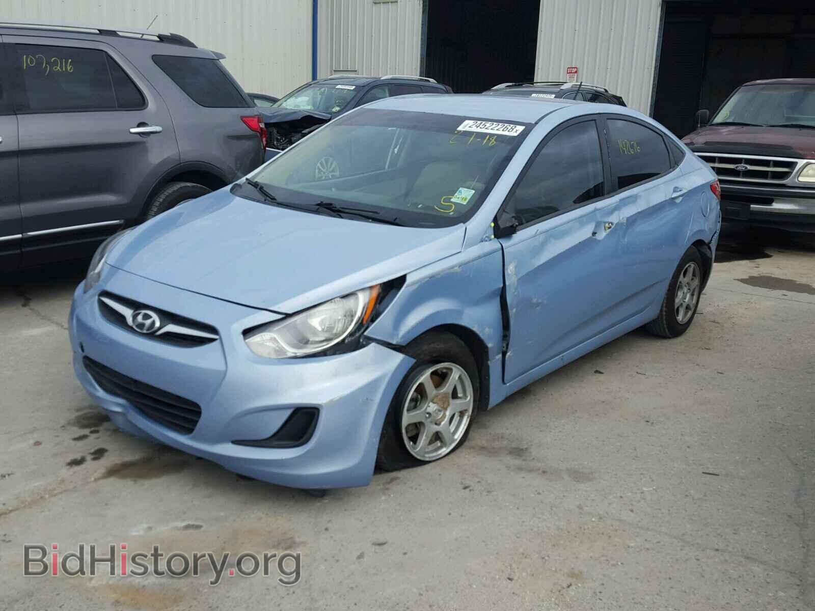 2012 HYUNDAI ACCENT - VIN: KMHCT4AE5CU240210 - Фото 2