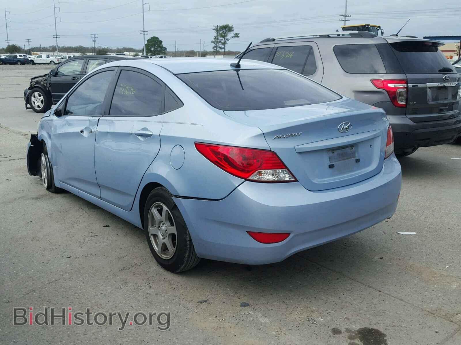 2012 HYUNDAI ACCENT - VIN: KMHCT4AE5CU240210 - Фото 3