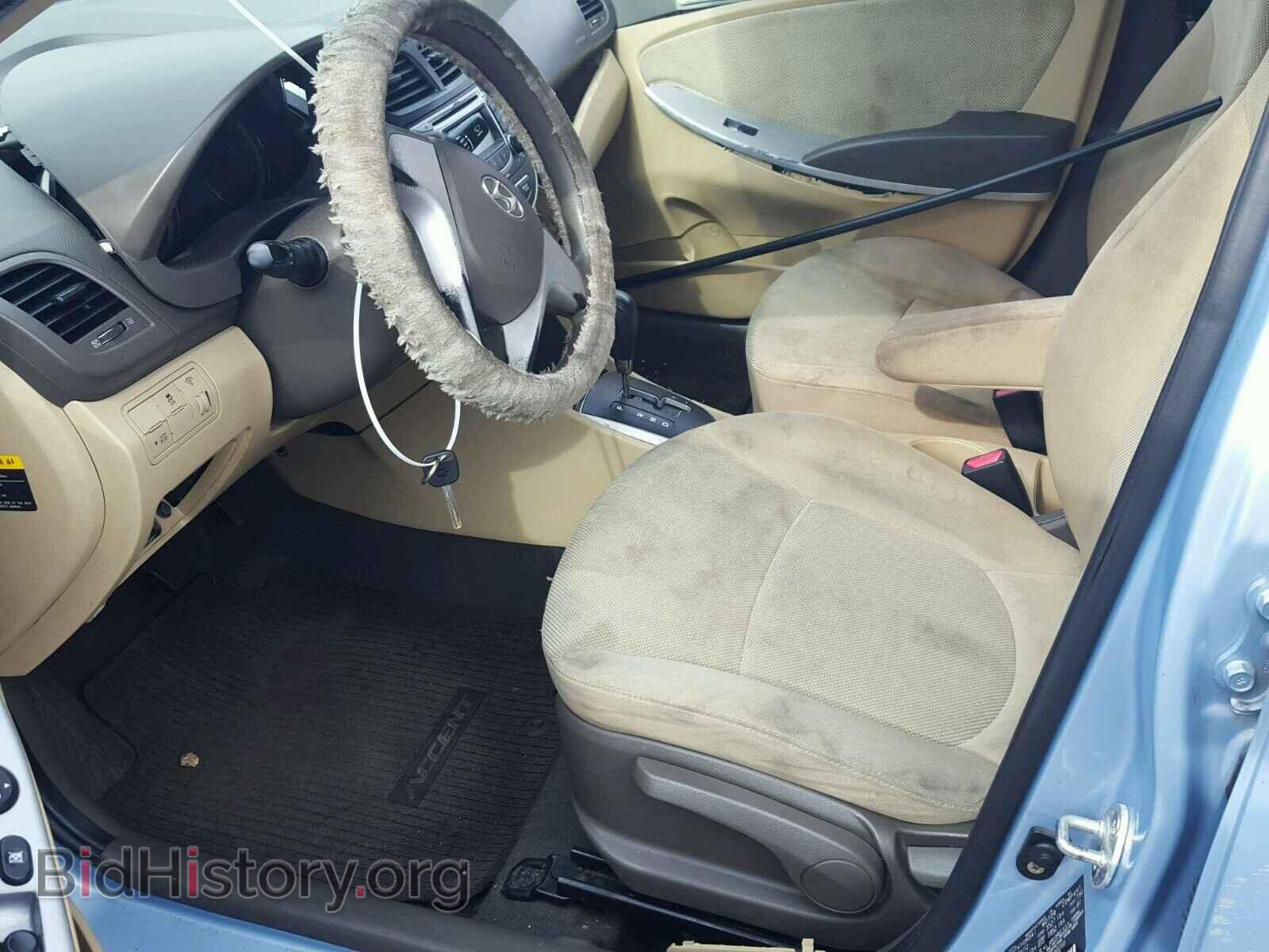2012 HYUNDAI ACCENT - VIN: KMHCT4AE5CU240210 - Фото 5