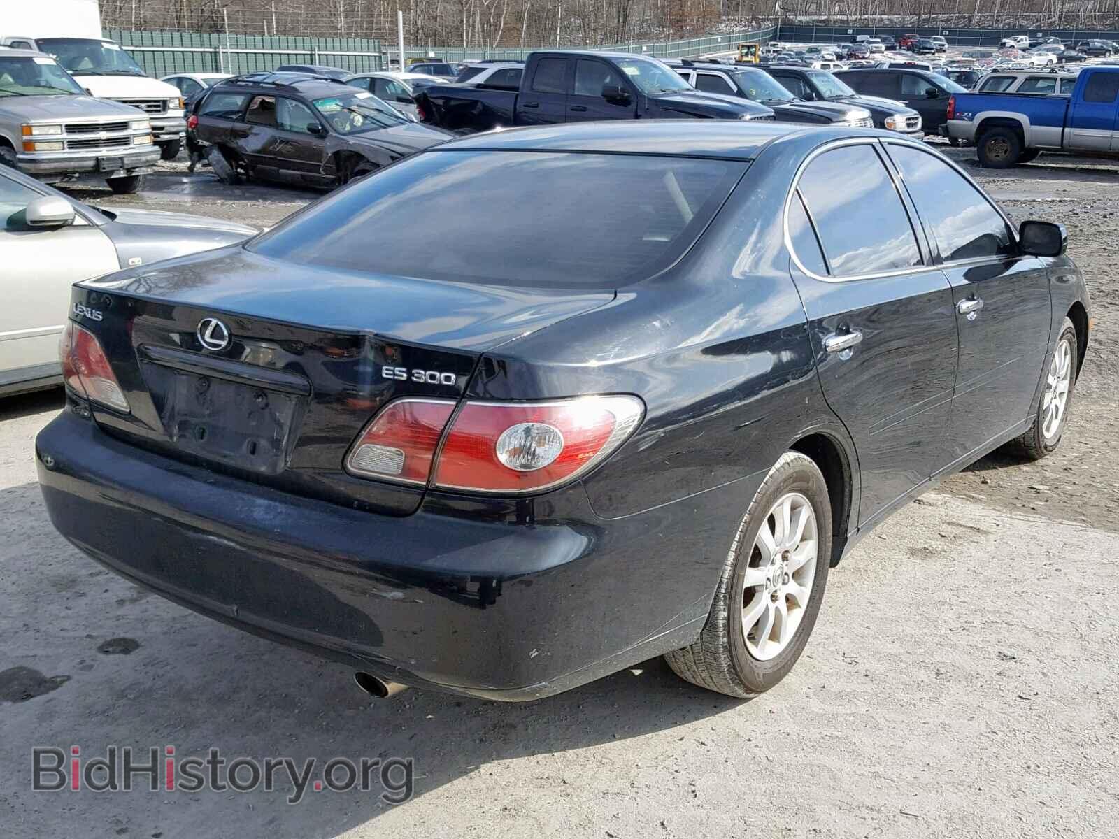 2003 LEXUS ES300 - VIN: JTHBF30G436015476 - Фото 4