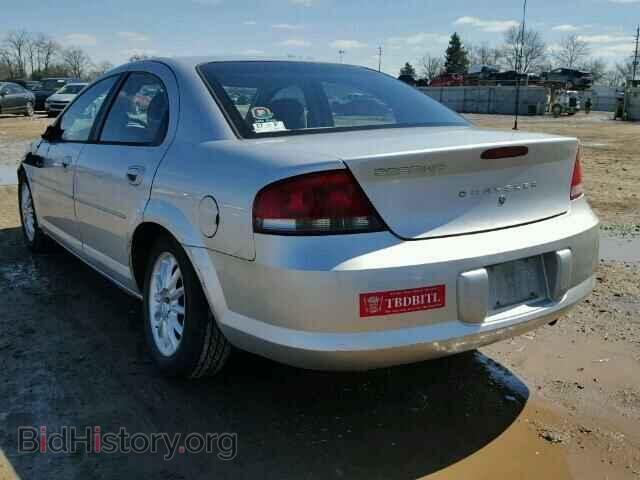 2003 CHRYSLER SEBRING - VIN: 1C3EL46X63N593237 - Фото 3
