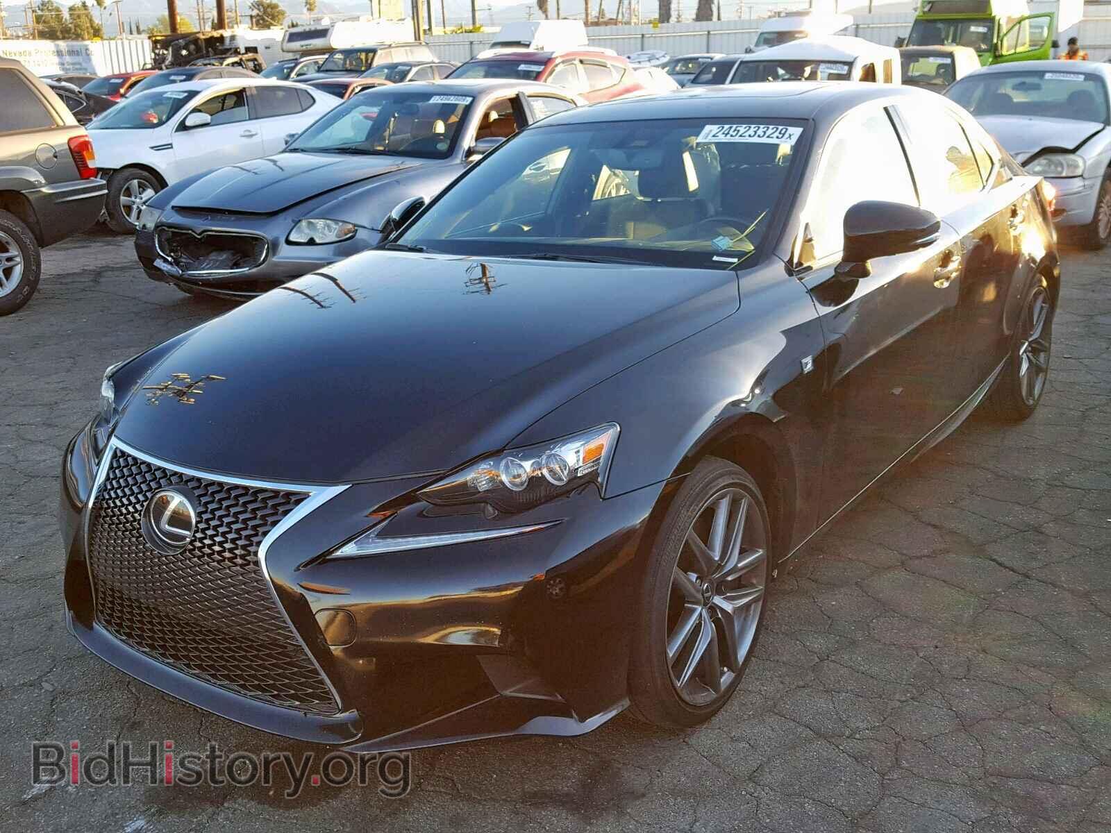 2016 LEXUS IS - VIN: JTHBA1D29G5038376 - Фото 2