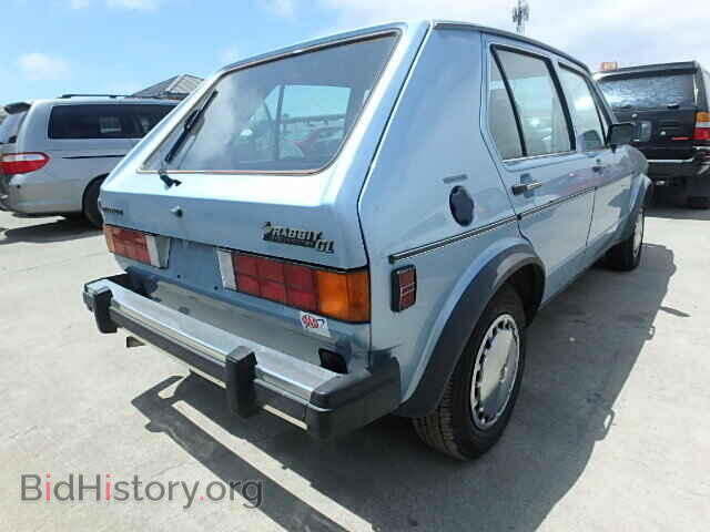 1983 VOLKSWAGEN RABBIT - VIN: 1VWGB0171DV008649 - Фото 4