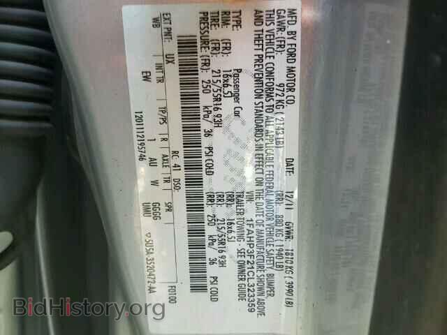 2012 FORD FOCUS - VIN: 1FAHP3F21CL323359 - Photo 10