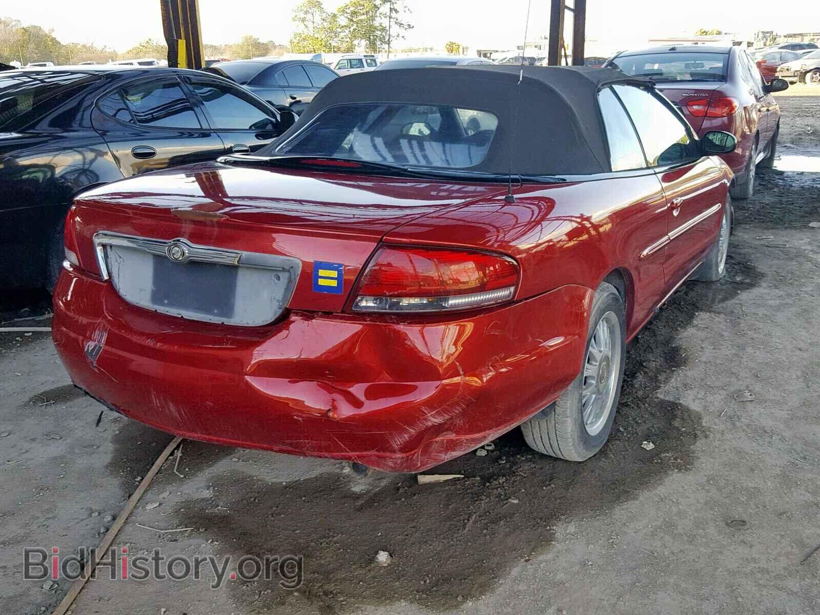 2004 CHRYSLER SEBRING - VIN: 1C3EL45X74N380798 - Фото 4
