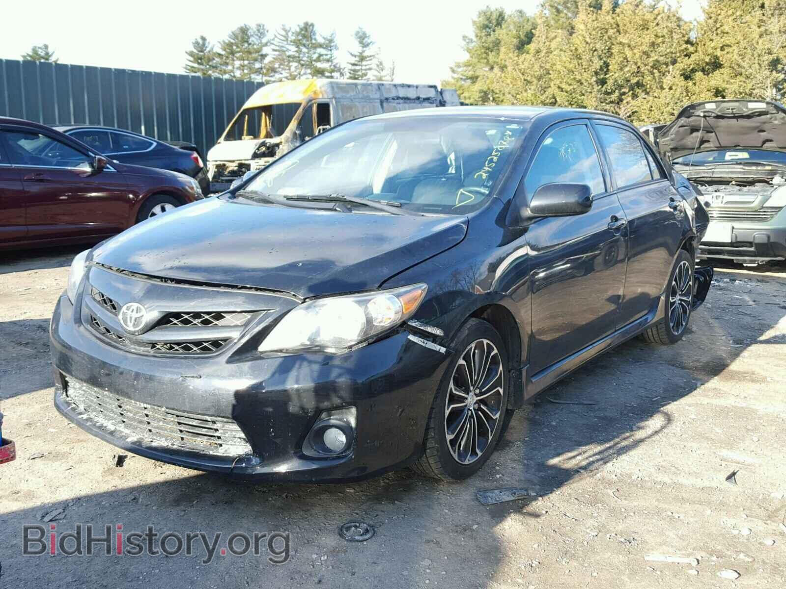 2013 TOYOTA COROLLA BA - VIN: 2T1BU4EE8DC053369 - Фото 2