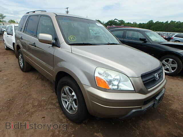 Photo 5FNYF18645B009051 - HONDA PILOT 2005