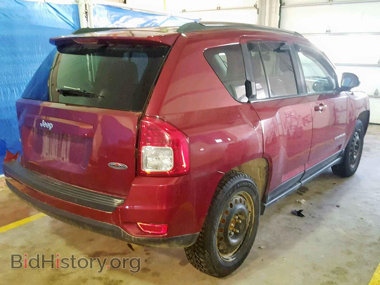 2012 JEEP COMPASS - VIN: 1C4NJDAB8CD575597 - Фото 4