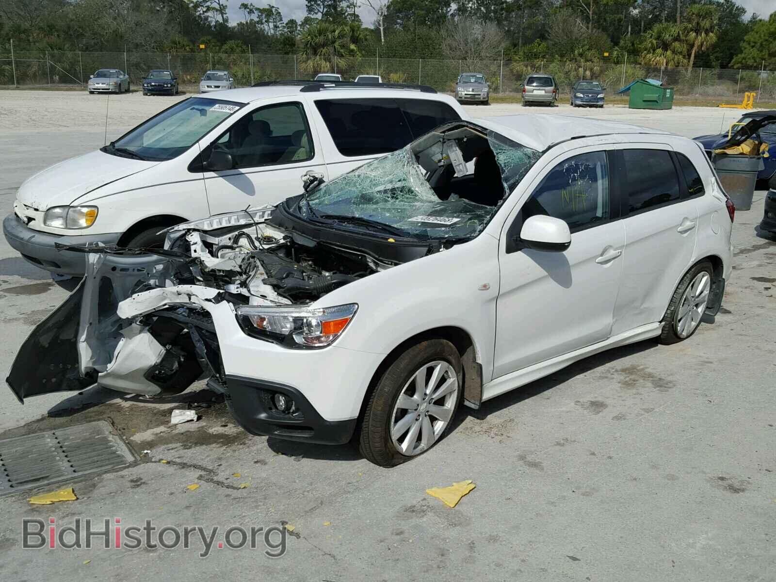 2012 MITSUBISHI OUTLANDER - VIN: JA4AP4AU4CZ007262 - Фото 2