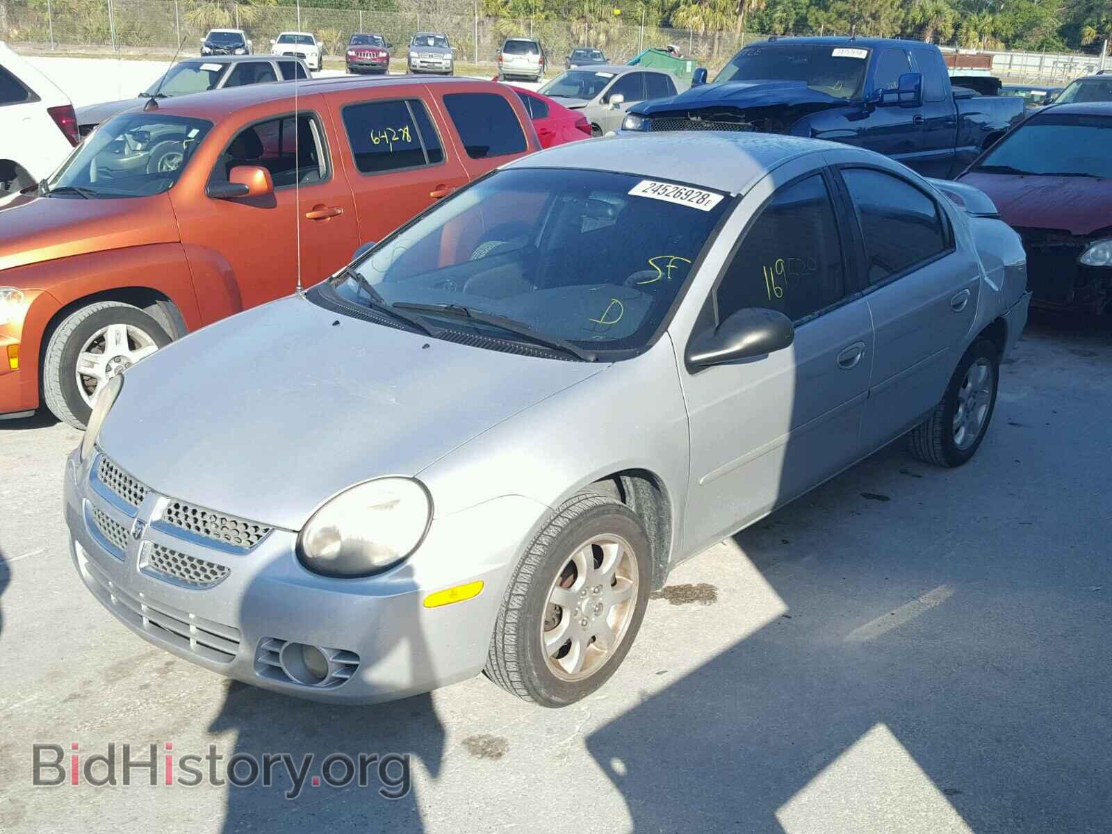 2005 DODGE NEON - VIN: 1B3ES56C05D201431 - Фото 2