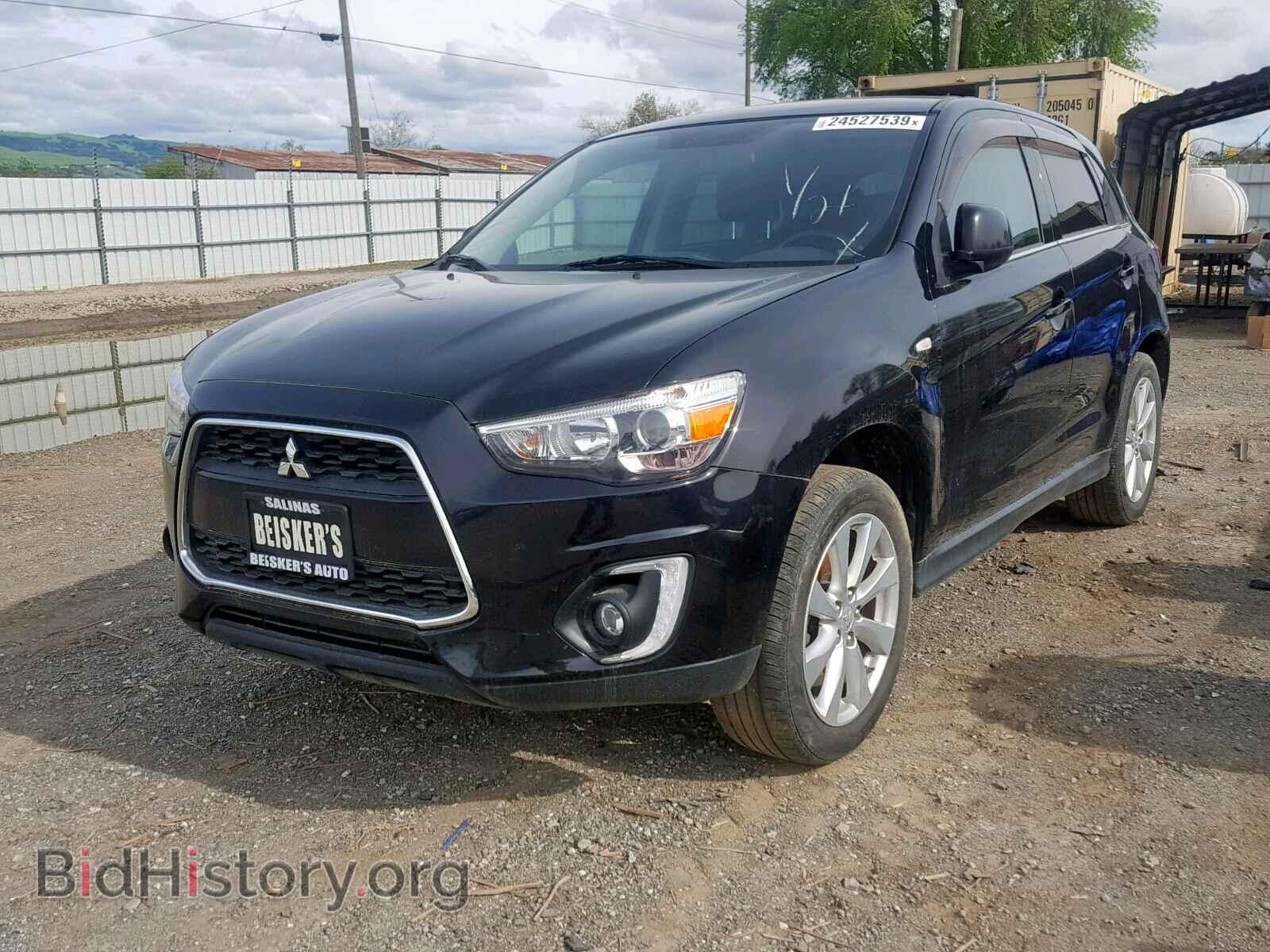 2015 MITSUBISHI OUTLANDER - VIN: 4A4AP4AU2FE017458 - Фото 2