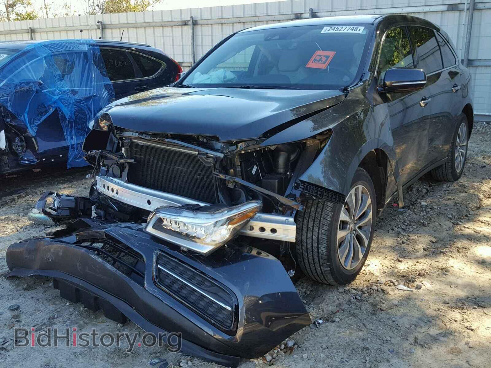 2016 ACURA MDX - VIN: 5FRYD3H44GB012923 - Фото 2