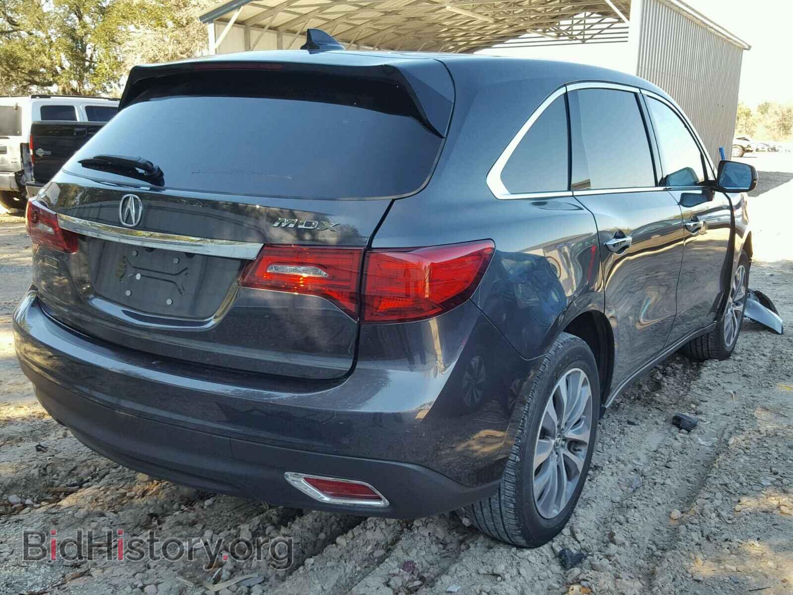 2016 ACURA MDX - VIN: 5FRYD3H44GB012923 - Фото 4