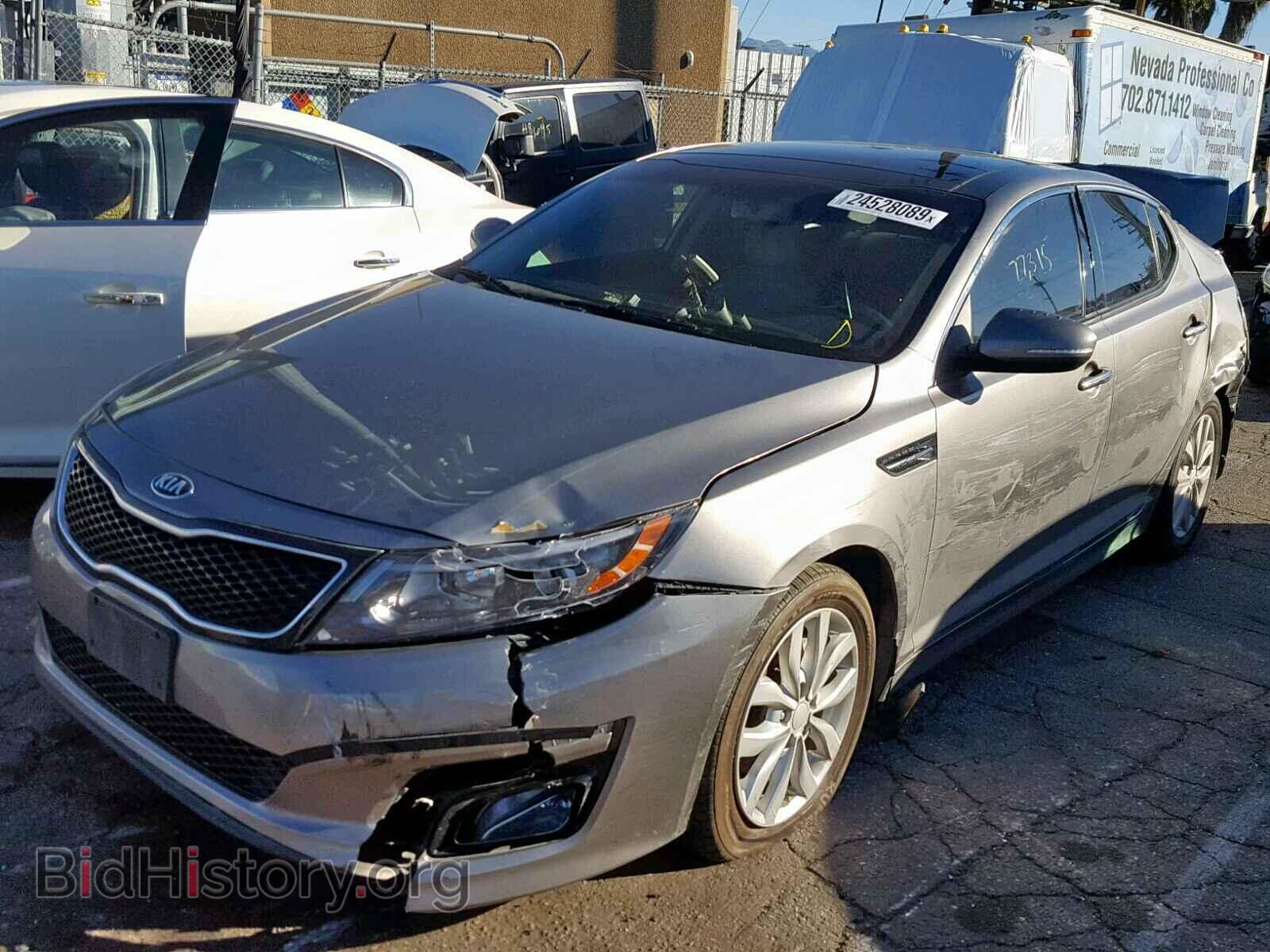 2015 KIA OPTIMA - VIN: 5XXGN4A70FG419394 - Фото 2