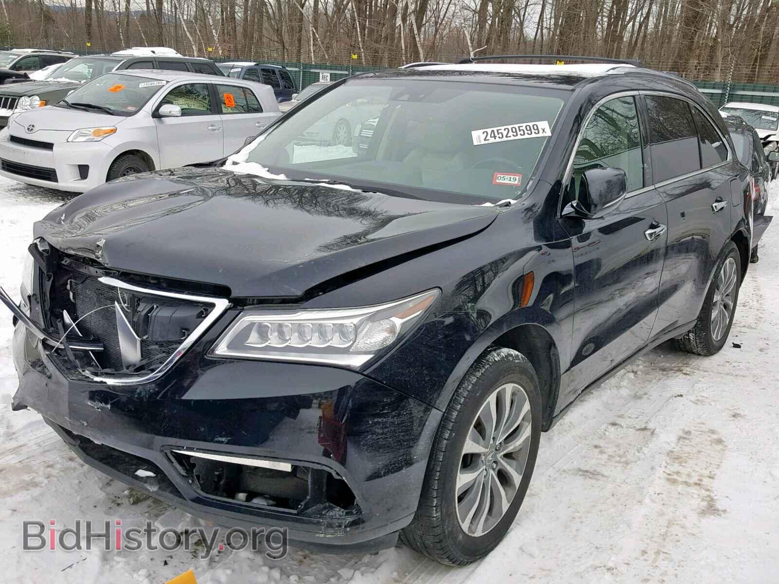 2014 ACURA MDX - VIN: 5FRYD4H44EB049456 - Фото 2