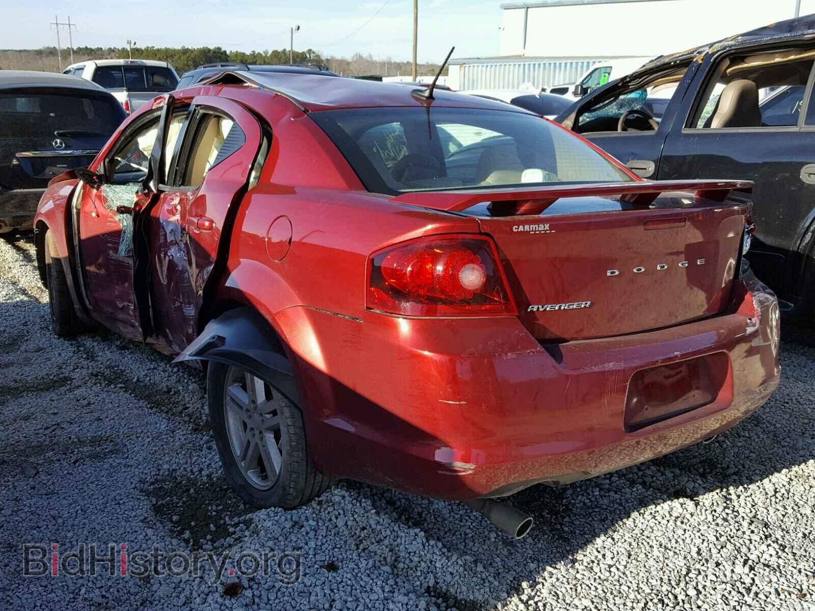 2014 DODGE AVENGER - VIN: 1C3CDZAG2EN218490 - Фото 3