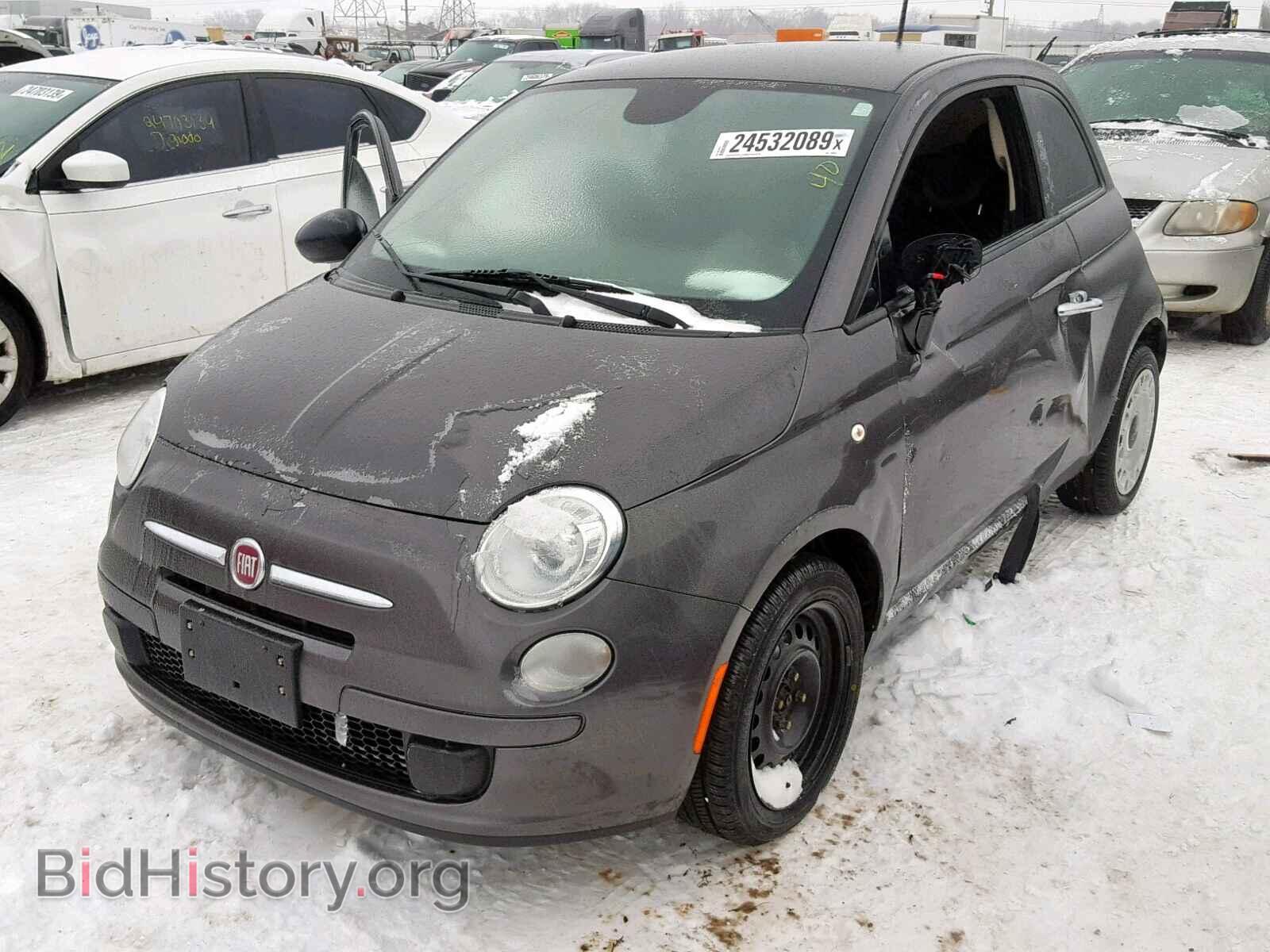 2014 FIAT 500 - VIN: 3C3CFFAR7ET169250 - Фото 2