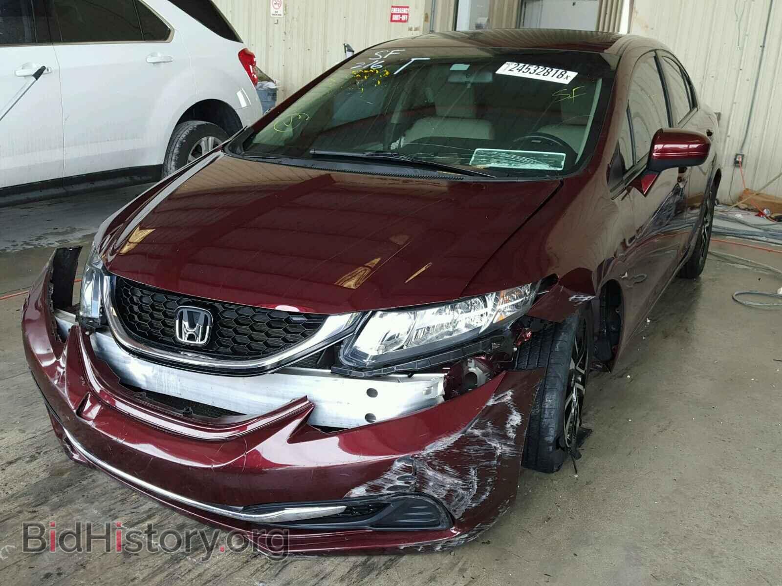 2014 HONDA CIVIC - VIN: 19XFB2F80EE017344 - Фото 2