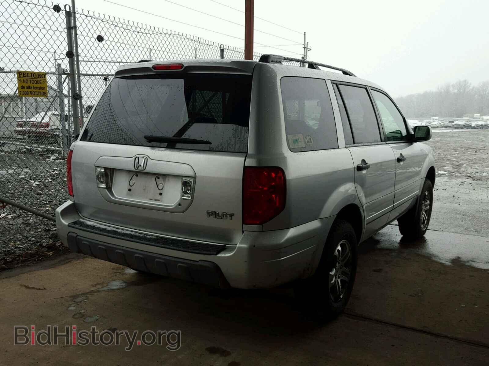 2005 HONDA PILOT - VIN: 5FNYF18575B031147 - Фото 4