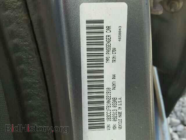 2010 DODGE AVENGER - VIN: 1B3CC1FB1AN221910 - Фото 10