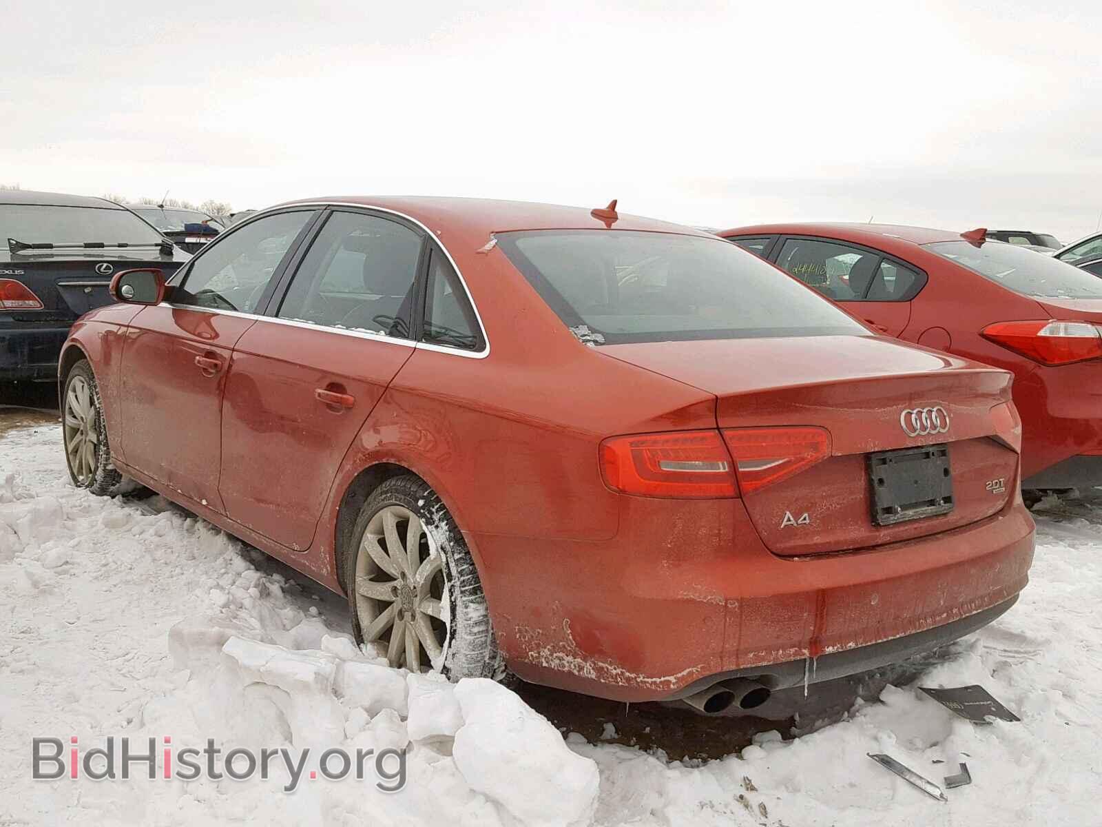 2013 AUDI A4 - VIN: WAUFFAFL0DN022618 - Фото 3