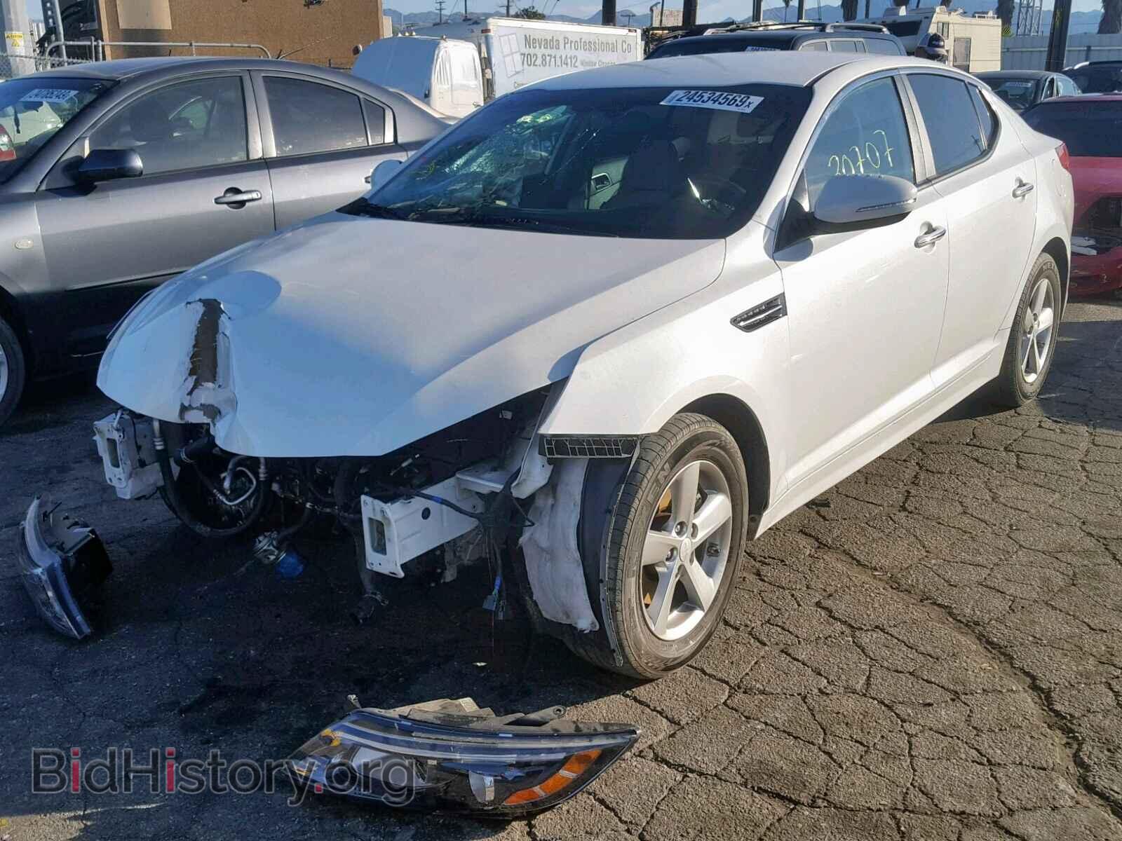 2015 KIA OPTIMA - VIN: KNAGM4A73F5665098 - Фото 2