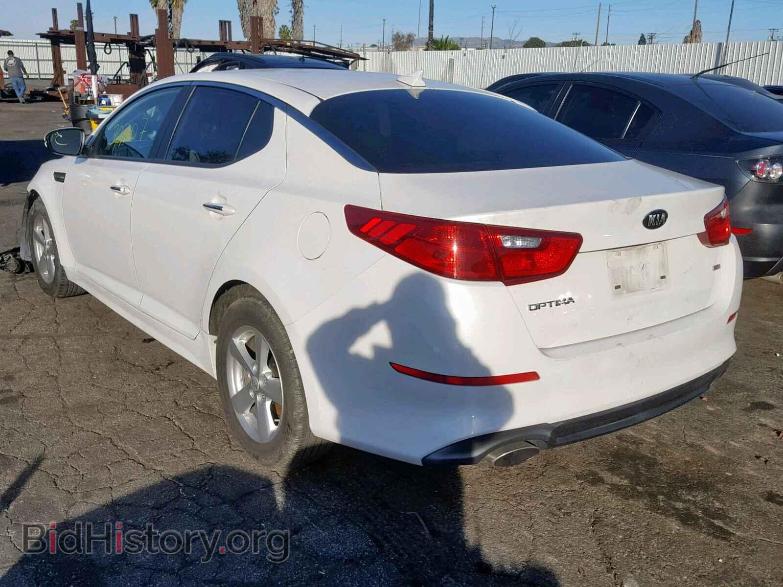 2015 KIA OPTIMA - VIN: KNAGM4A73F5665098 - Фото 3