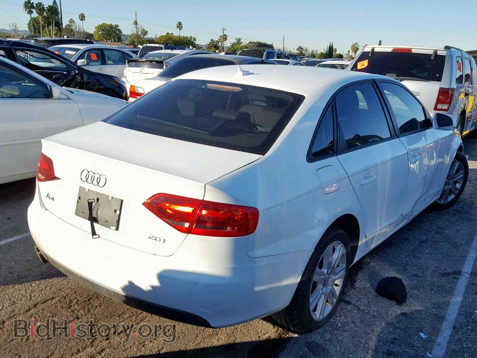 2011 AUDI A4 - VIN: WAUAFAFL2BN037404 - Фото 4