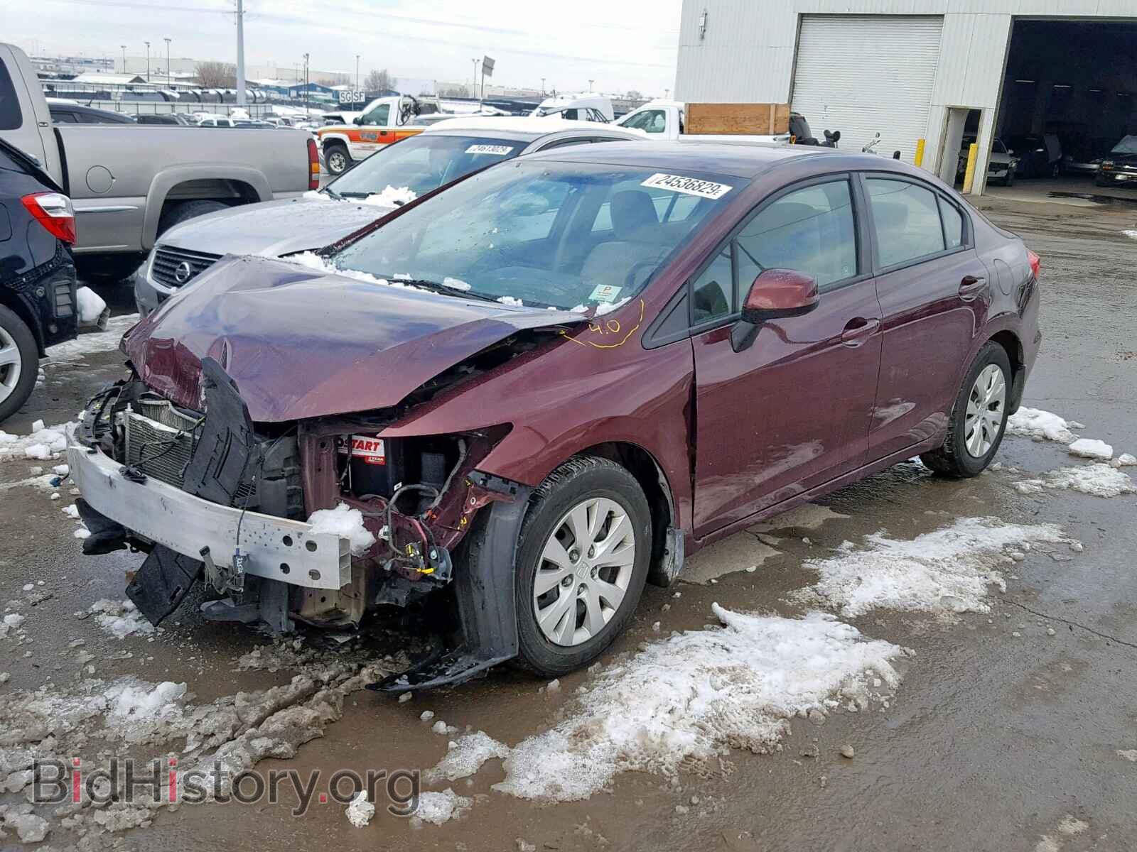 2012 HONDA CIVIC LX - VIN: 19XFB2F58CE057979 - Фото 2