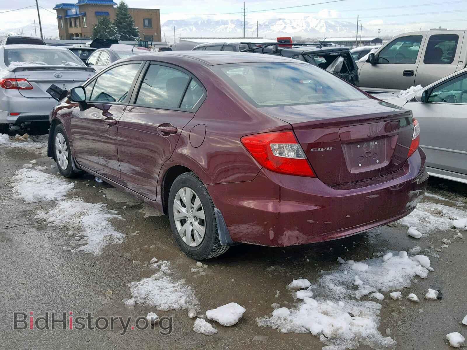 2012 HONDA CIVIC LX - VIN: 19XFB2F58CE057979 - Фото 3