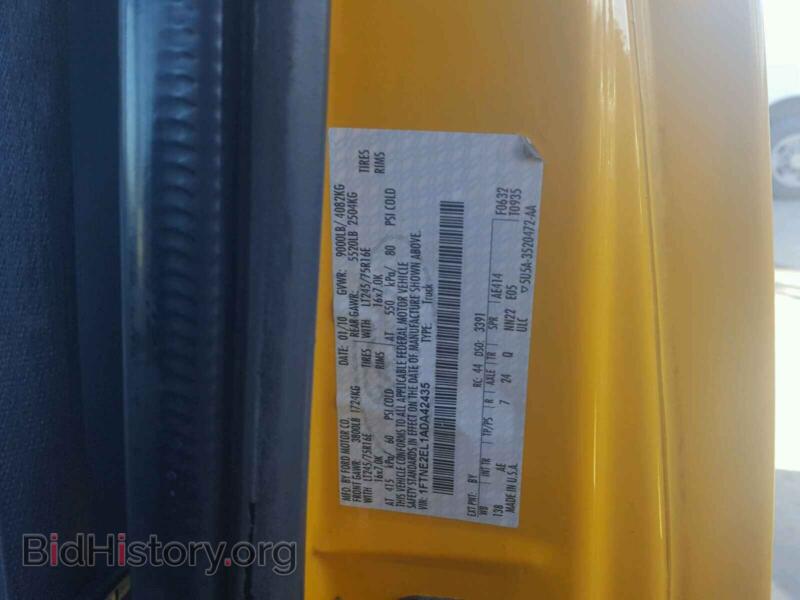 2010 Ford ECONOLINE (VIN 1FTNE2EL1ADA42435) — photo 10 of 10