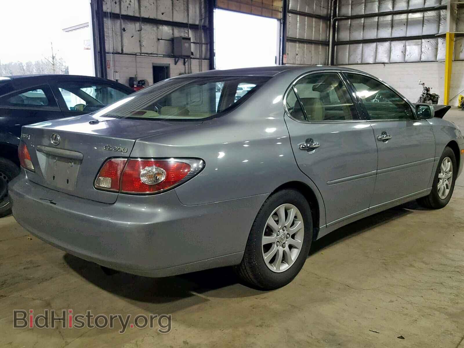 2003 LEXUS ES300 - VIN: JTHBF30G830126177 - Фото 4
