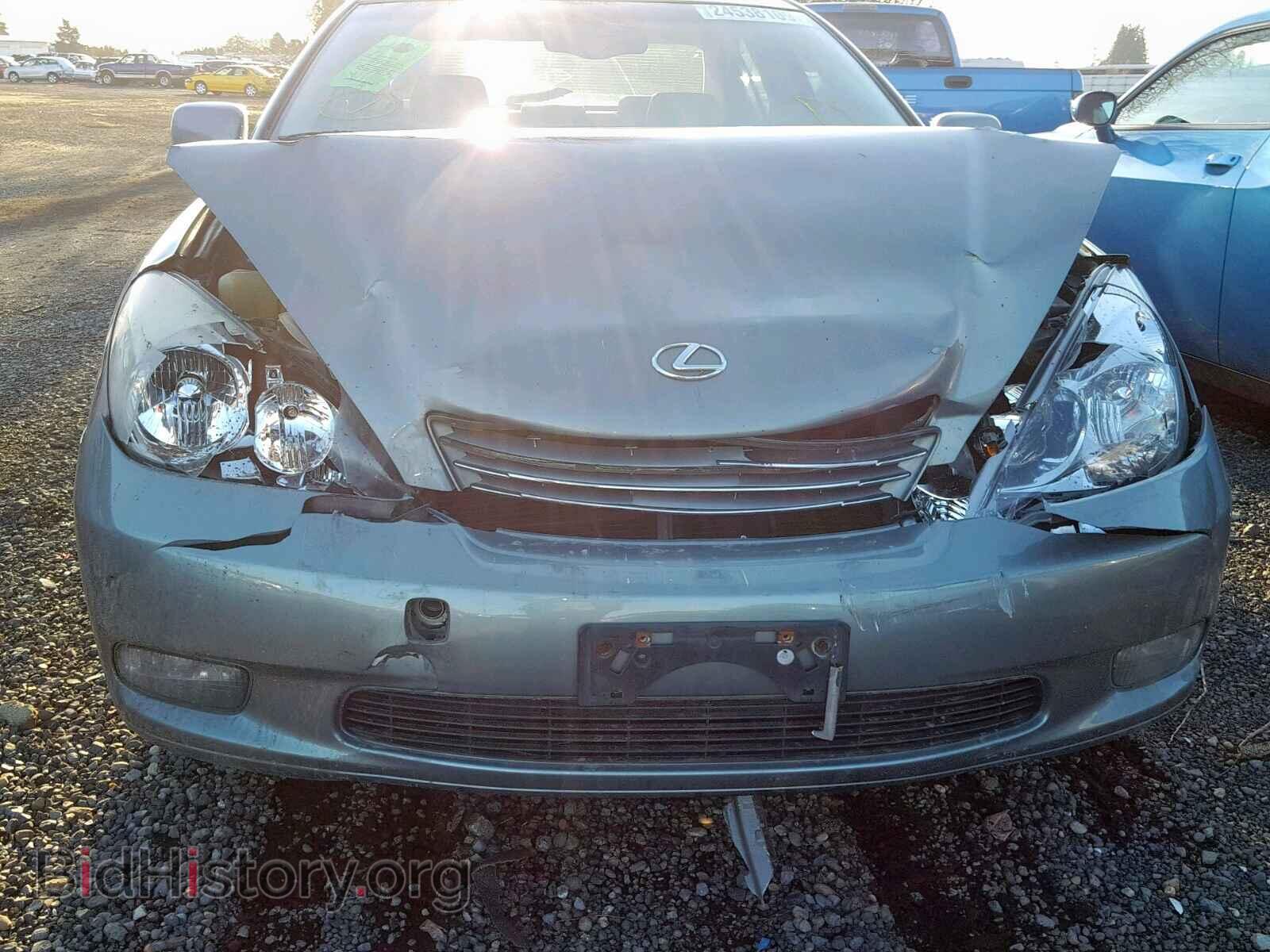2003 LEXUS ES300 - VIN: JTHBF30G830126177 - Фото 9