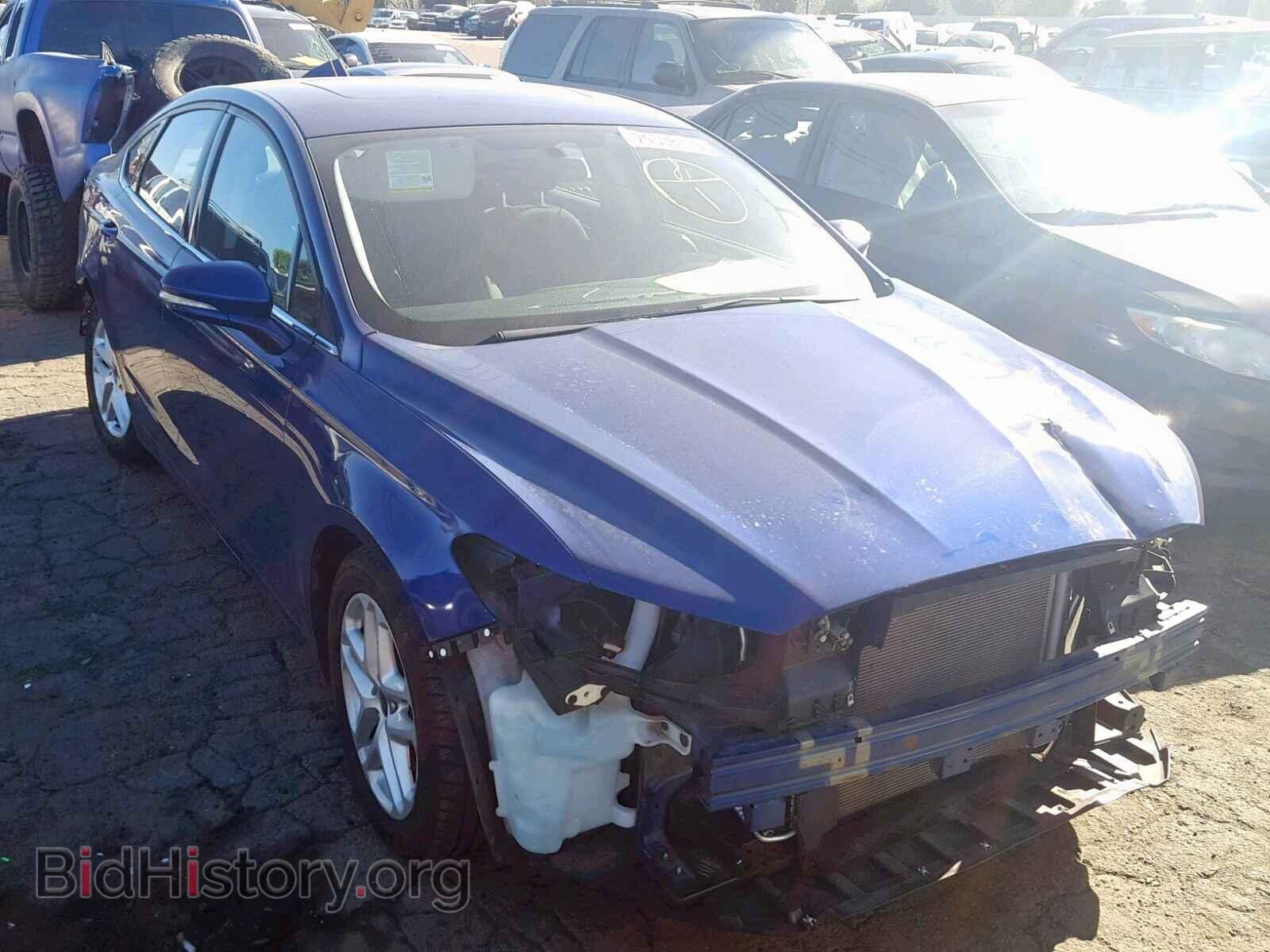 Photo 3FA6P0H71GR247261 - FORD FUSION SE 2016
