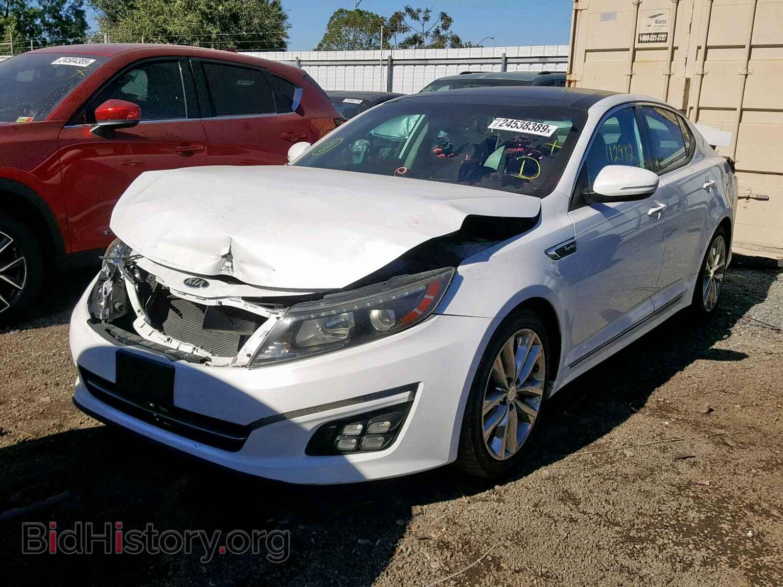 2014 KIA OPTIMA - VIN: 5XXGR4A65EG292300 - Фото 2