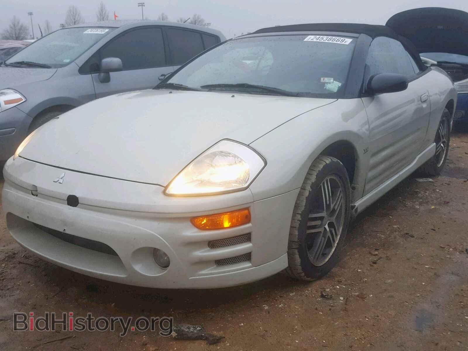 2005 MITSUBISHI ECLIPSE - VIN: 4A3AE75H75E037356 - Фото 2